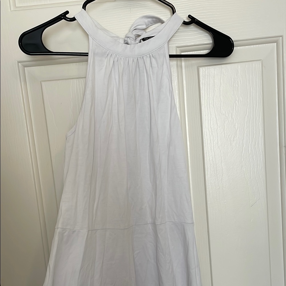 New with tags! High neck white dress